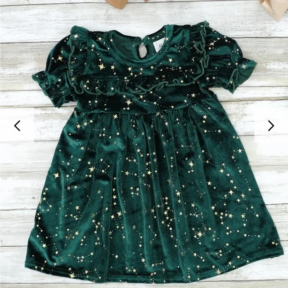 Marie Nicole | Dresses | Nwot Marie Nicole Clothing Emerald Starry Night  Dress | Poshmark